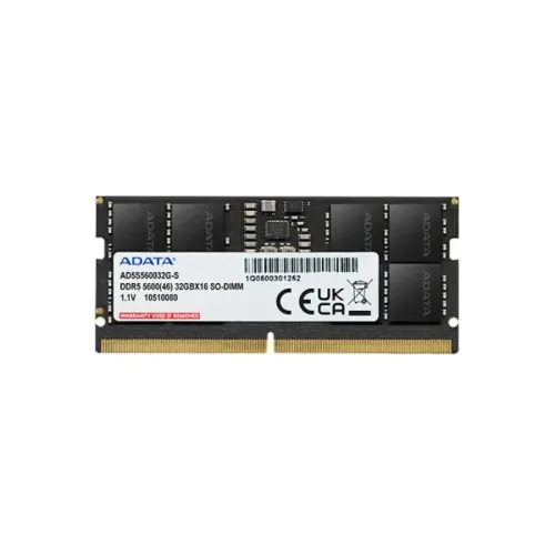 Adata 8GB DDR5 5600MHz CL46 Laptop Ram Adata 8GB DDR5 5600MHz CL46 Laptop Ram