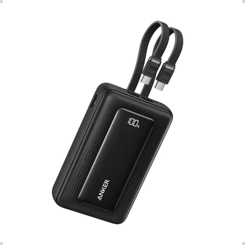 Anker Zolo 20000mAh 45W Power Bank with Dual Built-in Type-C Cable Anker Zolo 20000mAh 45W Power Bank with Dual Built-in Type-C Cable