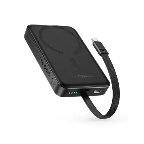 Baseus PPCXM10T 10000mAh 30W Wireless Power Bank With Built-in Cable