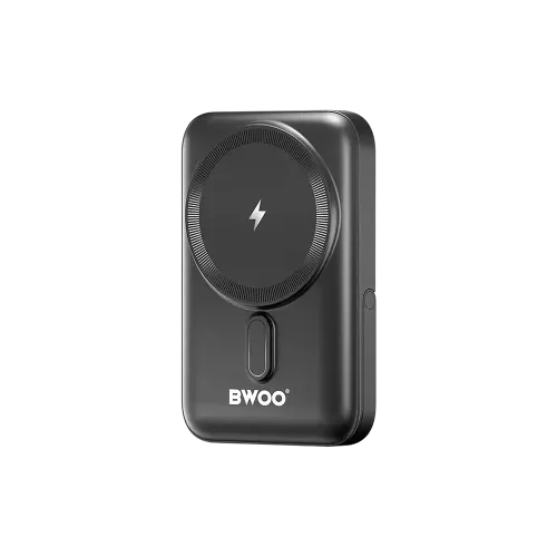 BWOO BO-P33 10000mAh 20W Magnetic Wireless Power Bank With Foldable Holder
