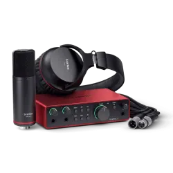 Focusrite Scarlett 2i2 Studio 4th Gen USB Audio Interface Combo