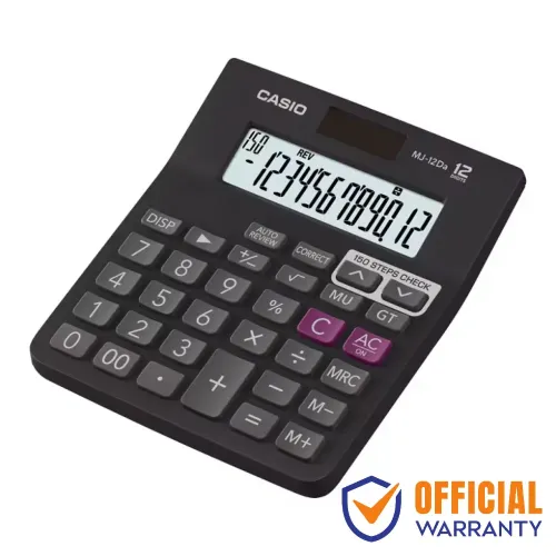 Casio MJ-12DA Check & Correct Basic Calculator
