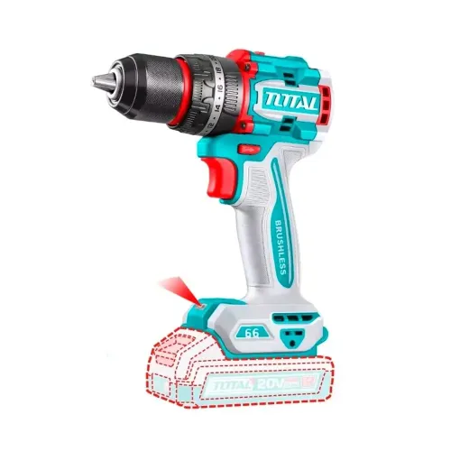 TOTAL TIDLI206681 66Nm Cordless Drill Machine (Without Battery & Charger)