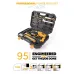 Tolsen 79685 13mm 710W Hammer Drill With 95 Pcs Tool Set