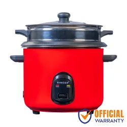 Singer 28STEAMCHEF-MSGL-TMR 2.8 L Rice Cooker with Steamer