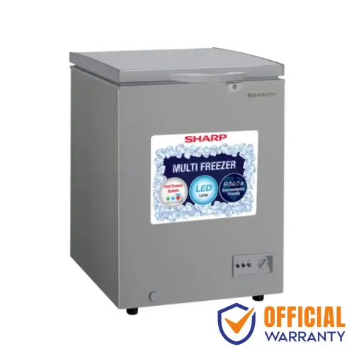 Sharp SJC-118-GY 110 Liters Deep Freezer