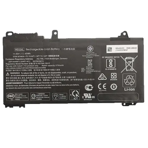 Laptop Battery RE03XL For HP ProBook 450 G6