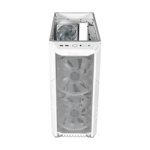 Cooler Master HAF 500 Mid Tower RGB Gaming Case White