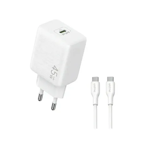 Oraimo PowerGaN 451 45w GaN Charger Adapter with Type-C Cable