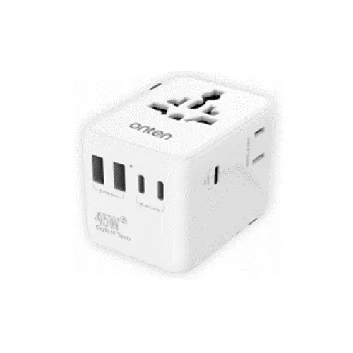 Onten OTN-CW83 45W 5 Port GaN Universal Travel Adapter