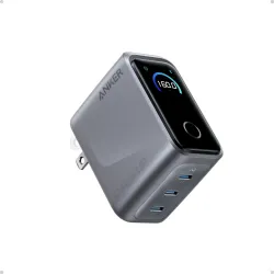 Anker Prime 160W 3 Port Type-C GaN Charger Adapter Anker Prime 160W 3 Port Type-C GaN Charger Adapter