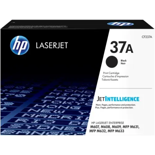 HP 37A Black Original LaserJet Toner (For LJ M607, M608, MFP633) HP 37A Black Original LaserJet Toner (For LJ M607, M608, MFP633)