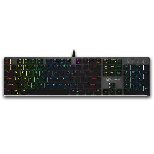 Meetion MT-MK80 RGB Ultra-thin Mechanical Keyboard
