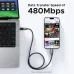 Ugreen Uno 100W USB Type-C Cable With LED Display #35501