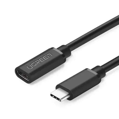 UGREEN 40574 USB Type C Male to Female 0.5m Extension Cable