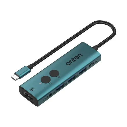 Onten OTN-UC123+ 6-in-1 USB Hub