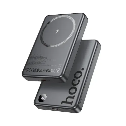 Hoco Q34 Clever 10000mAh PD 20W Magnetic Wireless Power Bank