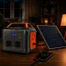 EcoSONIC AP-500 500W Portable Power Station With Solar Panel