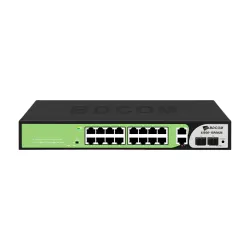 BDCOM S1500-16P2G2S 16-Port Gigabit Unmanaged PoE Switch