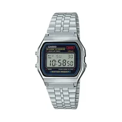 Casio A159W-N1DF Vintage Chain Digital Watch Casio A159W-N1DF Vintage Chain Digital Watch