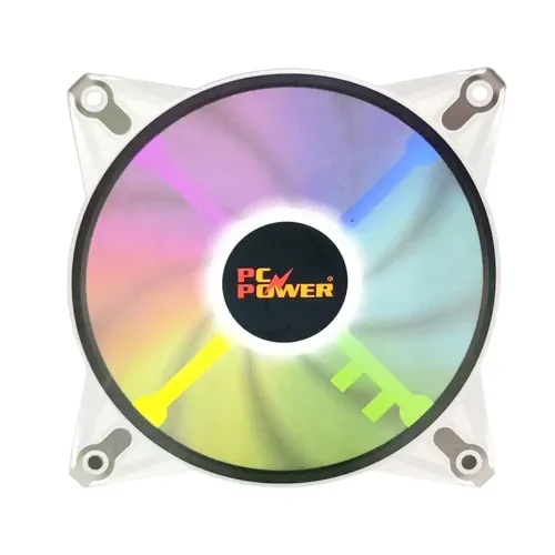 PC Power CFX 120MM ARGB Case Fan White PC Power CFX 120MM ARGB Case Fan White