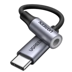 UGREEN AV142 USB Type-C to 3.5mm Female Cable Converter 10CM #30632