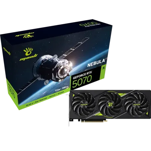 Manli Nebula GeForce RTX 5070 12GB GDDR7 Graphics Card