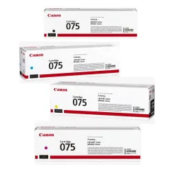 Canon 075 Color Laser Toner Cartridge (Full Set)