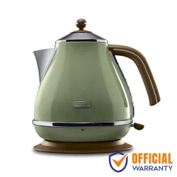 Delonghi KBOV2001.GR 1.7L Icona Vintage Electric Kettle