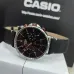 Casio MTP-E321L-1AVDF Enticer Leather Analog Watch