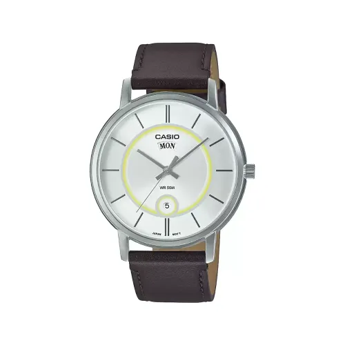 Casio MTP-B120L-7AVDF Enticer Leather Analog Watch