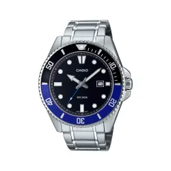 Casio MDV-107D-1A2VDF Enticer Chain Watch