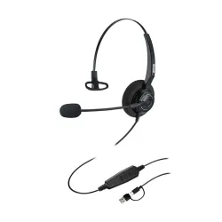 Inbertec UB200T Wired Noise Cancelling Headphone
