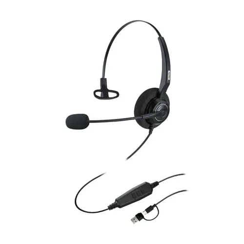 Inbertec UB200T Wired Noise Cancelling Headphone