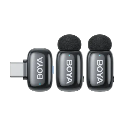 BOYA mini 2-04 Wireless Microphone (TX-2, RX-1)