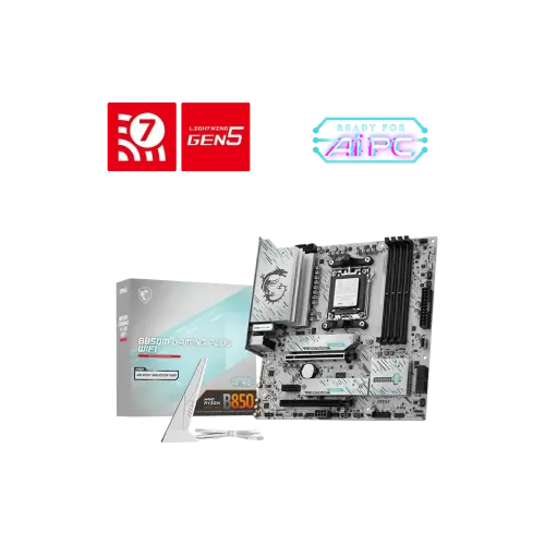 MSI B850M GAMING PLUS WIFI7 AM5 mATX Motherboard