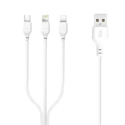 XO NB103 3 in 1 Fast Charging Cable XO NB103 3 in 1 Fast Charging Cable
