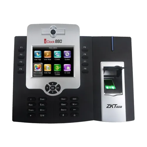 ZKTeco iClock880 Fingerprint Time Attendance and Access Control Terminal ZKTeco iClock880 Fingerprint Time Attendance and Access Control Terminal