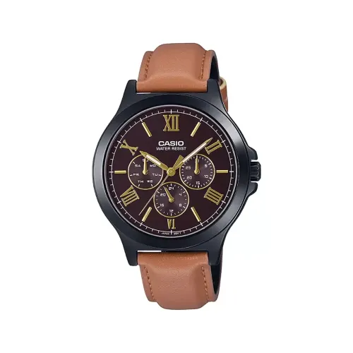 Casio MTP-V300BL-5AUDF Leather Analog Watch