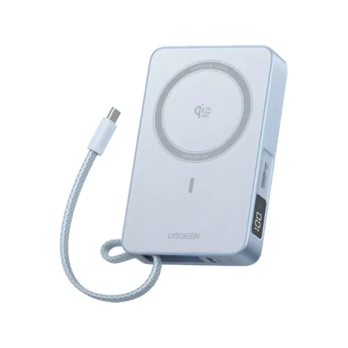 UGREEN PB773 Magflow 10000mAh 30W Magnetic Wireless Power Bank #65958B