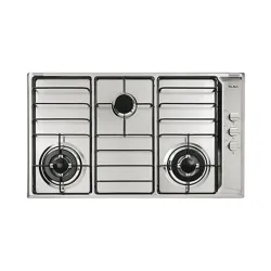 Elba E90.330.X 90CM 3 Burner Gas Hob