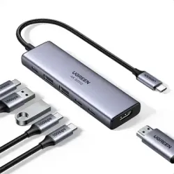 Ugreen CM511 6-in-1 Type-C Multifunction Hub #35999