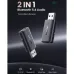 UGREEN CM523 USB 2.0 to 3.5mm Bluetooth (Transmitter/Receiver) Adapter with Audio Cable #60300