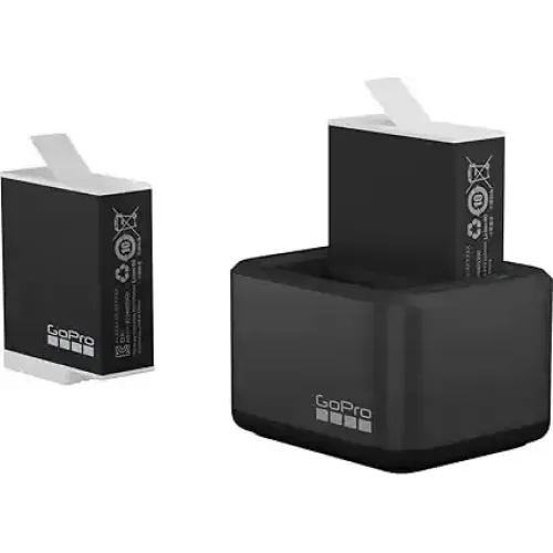 GoPro Dual Battery Charger + Enduro 2 Pack Batteries