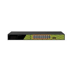 Genata GNT-ES320RS2-P 20-Port Gigabit PoE Cloud Managed Switch Genata GNT-ES320RS2-P 20-Port Gigabit PoE Cloud Managed Switch