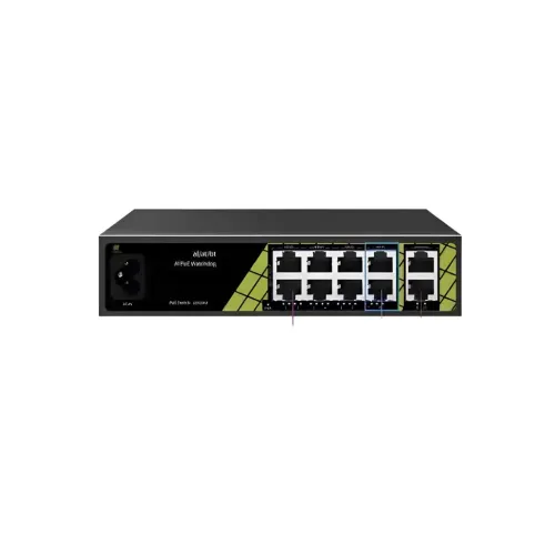 Genata GNT-ES10ED-P 10-Port PoE Switch Genata GNT-ES10ED-P 10-Port PoE Switch