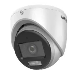 Hikvision DS-2CE70KF0T-LMFS 5MP 3K ColorVu Audio Fixed Turret Camera