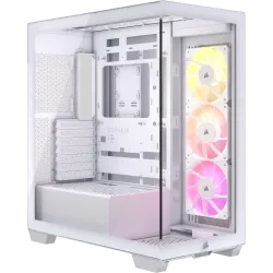 Corsair 3500X ARGB Mid-Tower ATX Desktop Casing White Corsair 3500X ARGB Mid-Tower ATX Desktop Casing White