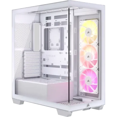 Corsair 3500X ARGB Mid-Tower ATX Desktop Casing White