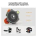 K&F Concept KF31.104 LP-48 3 Axis Tripod Leveling Base Tri-Wheel Head